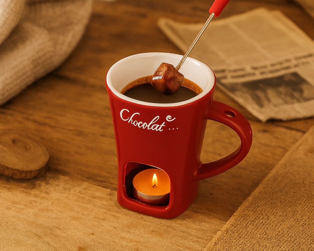 Muggie™ – Kubek do domowego Fondue